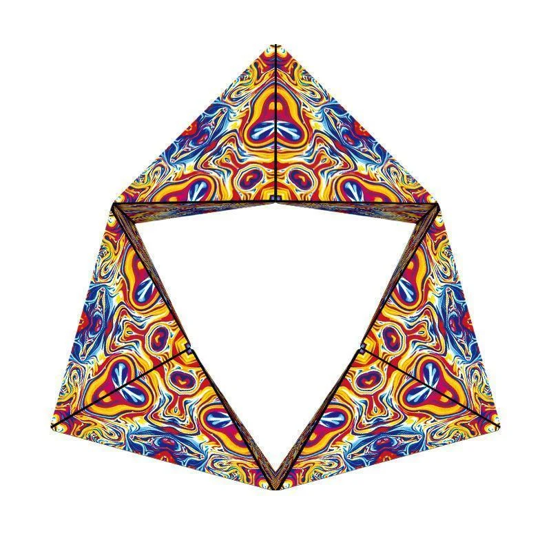 Sandsberg | Magnetischer Formwandel-Würfel | Verwandlungs-Puzzle Spielzeug | Mehrfarbig