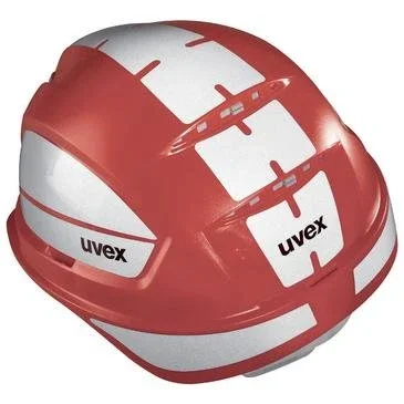 Uvex - Schutzhelm pheos IES rot m. Lftg. 9772343 Reflexset