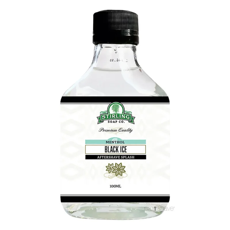 Aftershave Splash, Black Ice, 100 ml.