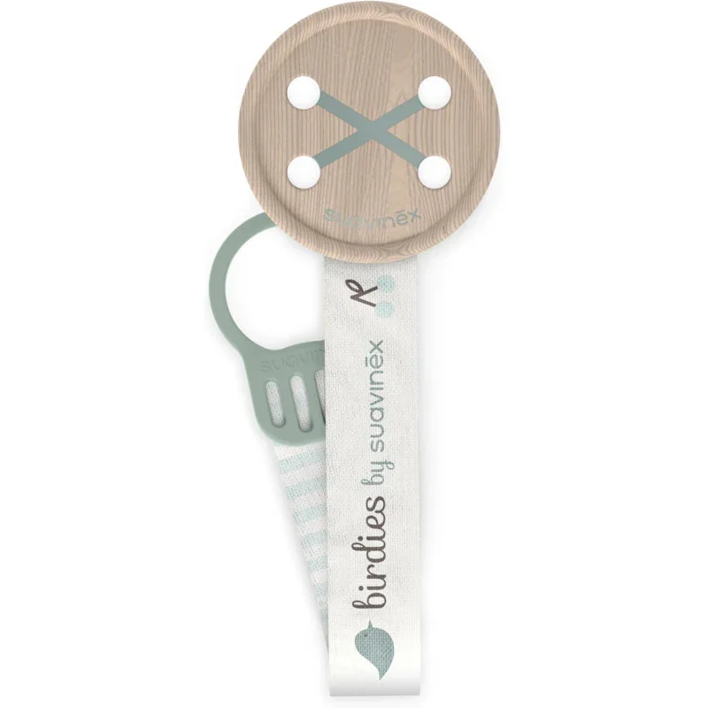 Clip In Tessuto Birdies Suavinex Verde