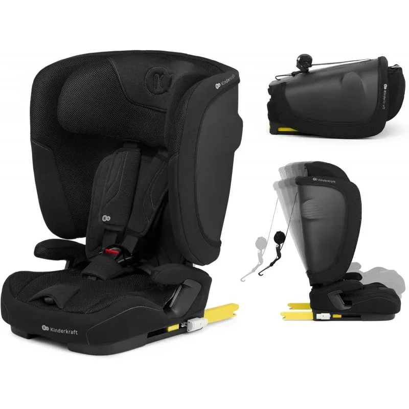 Seggiolino auto I-Size FIX2GO 76-150cm Black