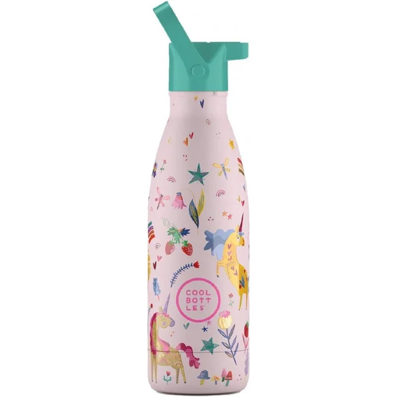 Borraccia in Acciaio Inox per bambini 350 ml Unicorns Funny