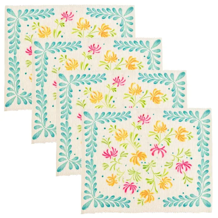 In- und Outdoor 4er Tischset Honey 36x46cm