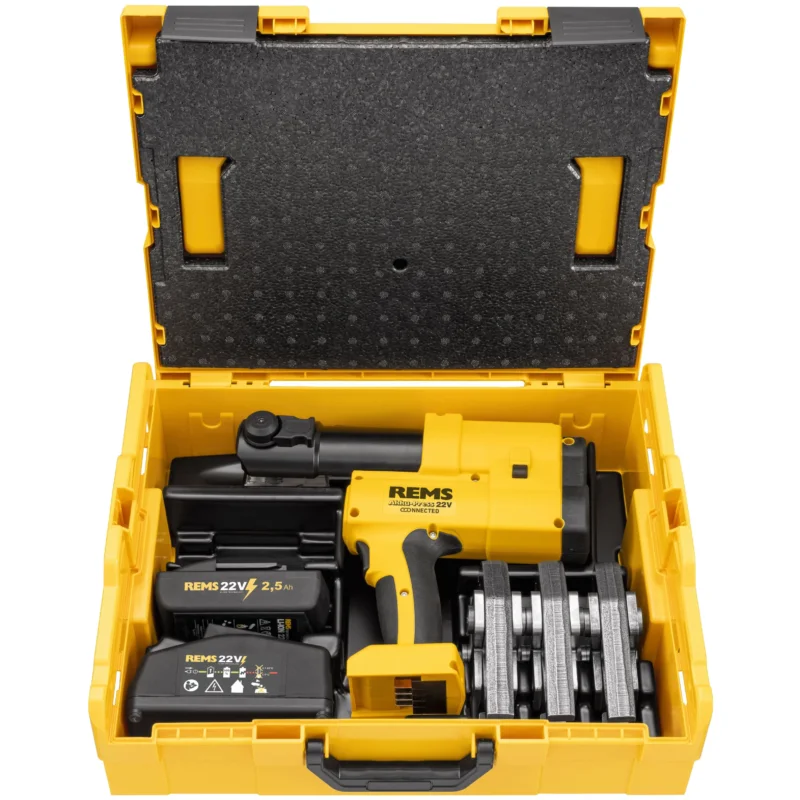 REMS - Akku-Press 22V Connected Set UP 16+20+25 L-Boxx 576033 R220