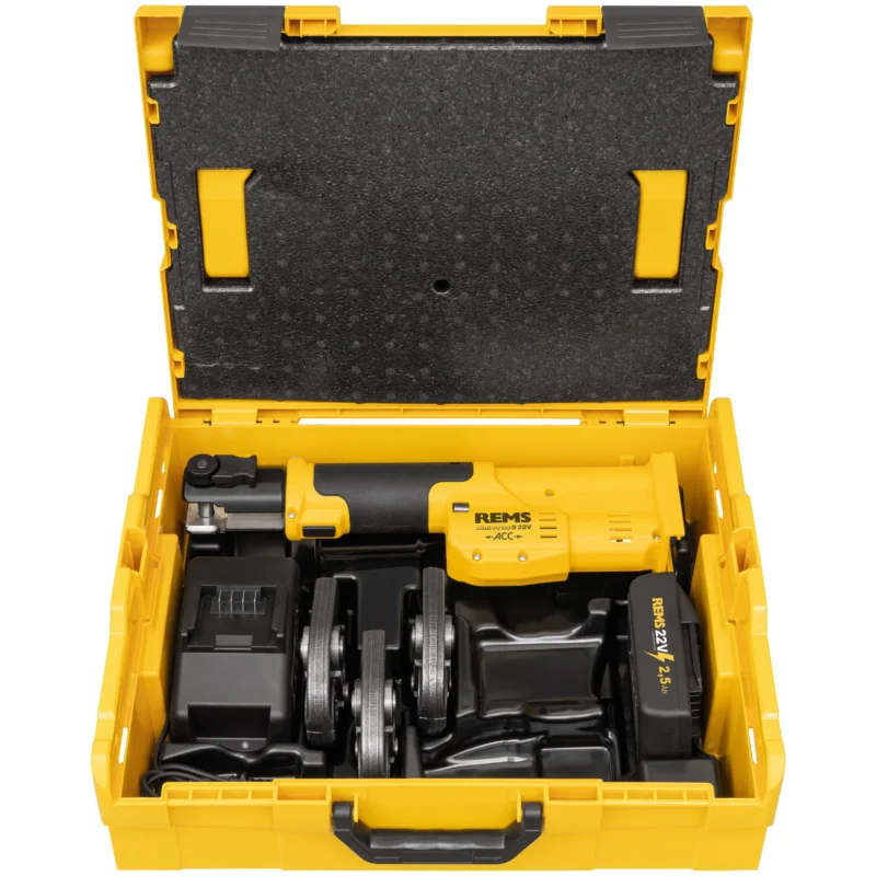 REMS - Mini-Press S 22V ACC Set M 15+22+28 L-Boxx 578036 R220