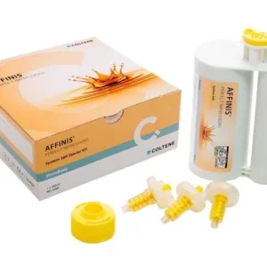 Starterkit der AFFINIS® System 360 MonoBody mit Kartusche und Zubehör.