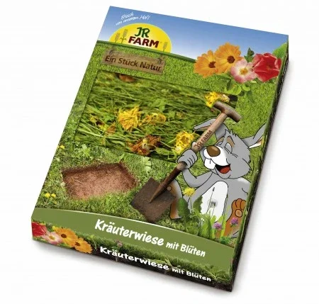 JR Farm Kräuterwiese mit Blüten