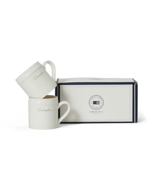 Lexington Porcelain Espressobecher 2er Set