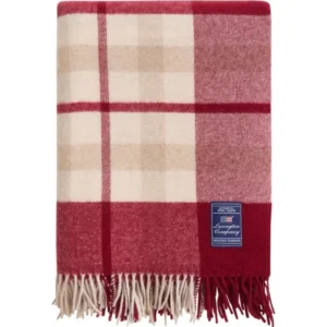 Lexington Checked Recycled Wool Kuscheldecke
