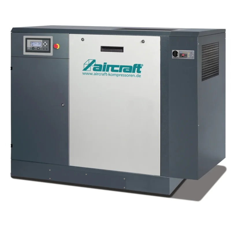 Produktbild von Schraubenkompressor mit Rippenbandriemenantrieb (Bodeninstallation mit Kältetrockner) A-Plus 18.5-13 K