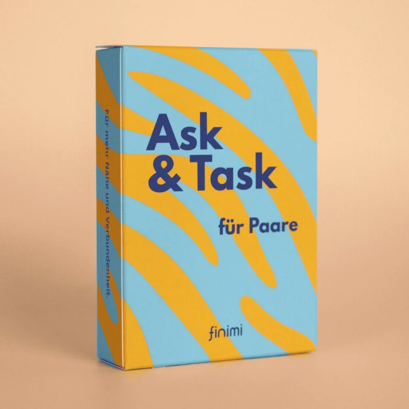 Kartenset "Ask & Task" für Paare – 53 Karten | Finimi