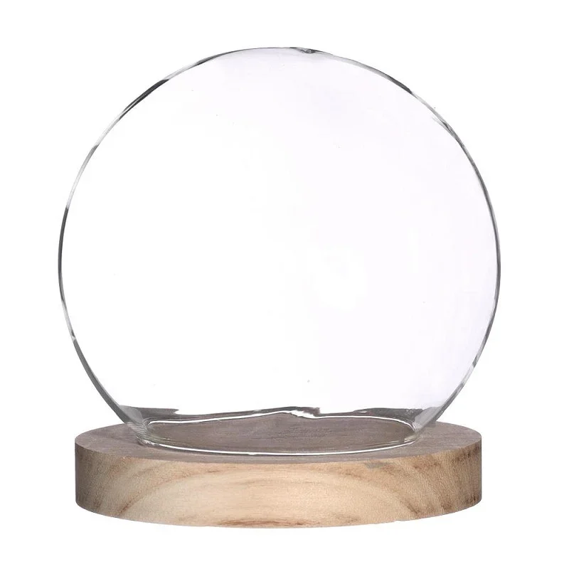 Glass Dome Ø18 h.19 cm