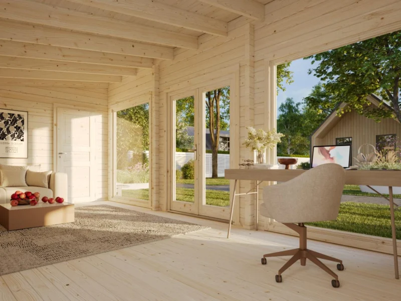 Palmako Heidi 22,8 m2 - Gartenhaus – Bild 2