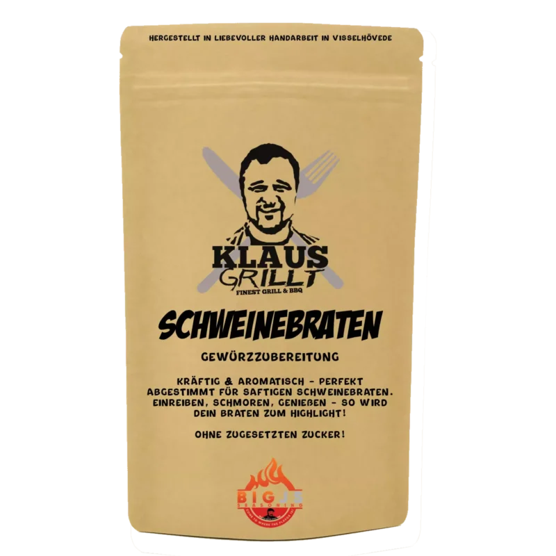 Klaus Grillt Schweinebraten Würzer 250g Beutel