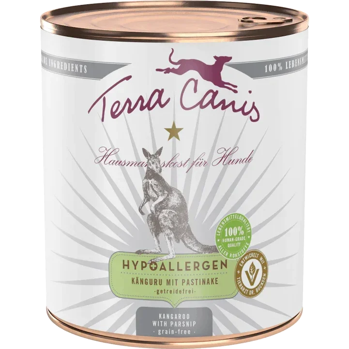 Terra Canis Hypoallergen Känguru mit Pastinake 800 g