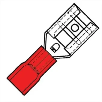KLEMKO 100040 Aderdoorverbinder rond/vlak