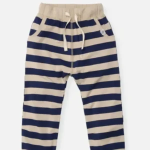 Cloby Jogginghose UPF 50+ Navy/Sandy Stripe