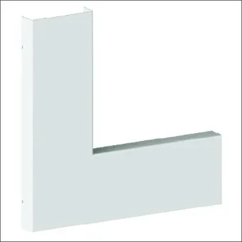 LEGRAND 351530 Deksel verticaal hoekstuk wandgoot 45 mm
