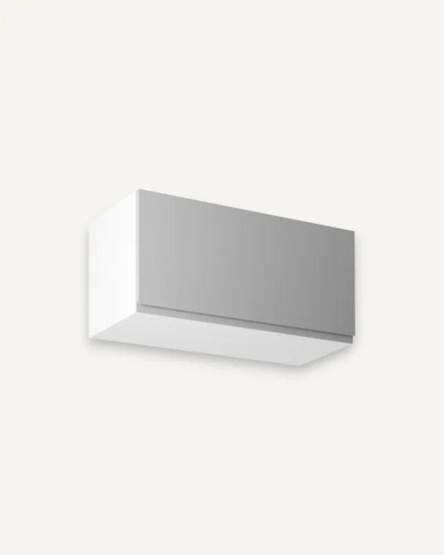 Hängeschrank 80 cm - Aspen G80K Grau/Hochglanz - ROYAL24_MARKT