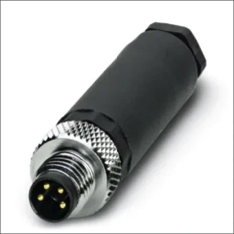 PHOENIX 1501265 Ronde connector, veldzijdig confectioneerbaar (industrieconnector)