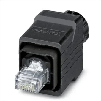 PHOENIX 1608126 Ronde connector, veldzijdig confectioneerbaar (industrieconnector)