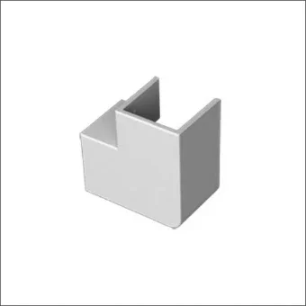 UNEX 73233-04 Verticaal hoekstuk Leitungskanal 60 mm