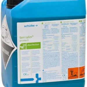 Terralin Protect Kanister 5 Liter mit Etikett und Produktinformationen.