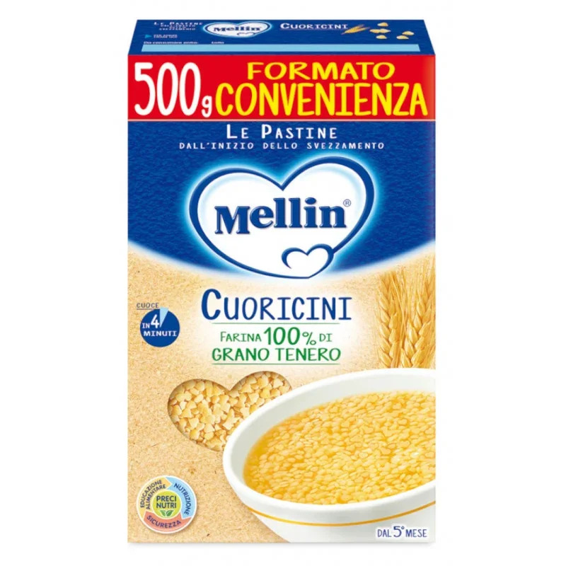 Mellin kleine Herznudeln - 500 g