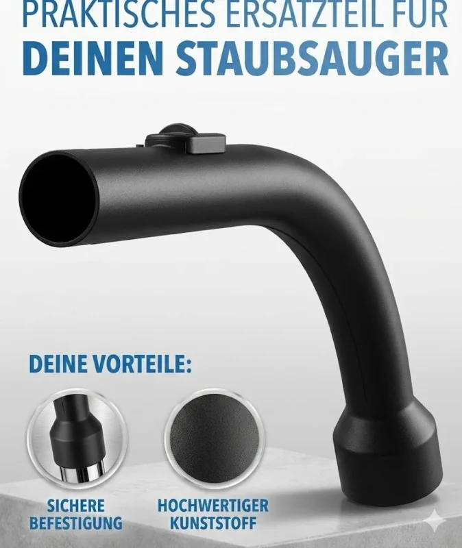 Komfort Griffrohr Ø35mm für Miele S1–S8 C1–C3 Staubsauger Ersatz