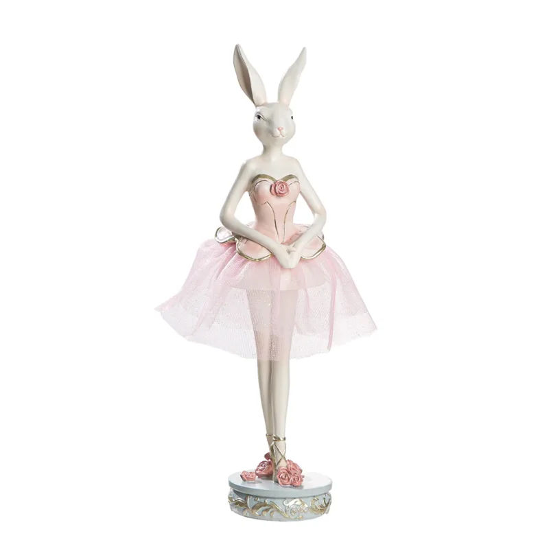 Primabella Eleganza Ballerina Hase Dekofigur 31 cm Ostern