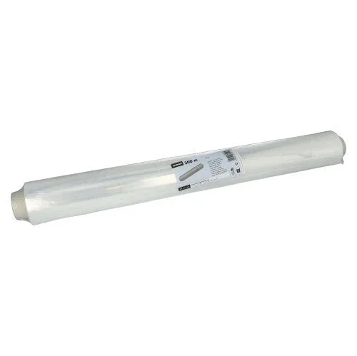 Die Starpak Frischhaltefolie 300 m x 60 cm lose (1 Stück) ist eine transparente Frischhaltefolie auf einem Kartonkern mit einem weiß-grauen Mitteletikett zur einfachen Information. Perfekt von Starpak, um Lebensmittel frisch zu halten und reißfest für die sichere Nutzung.