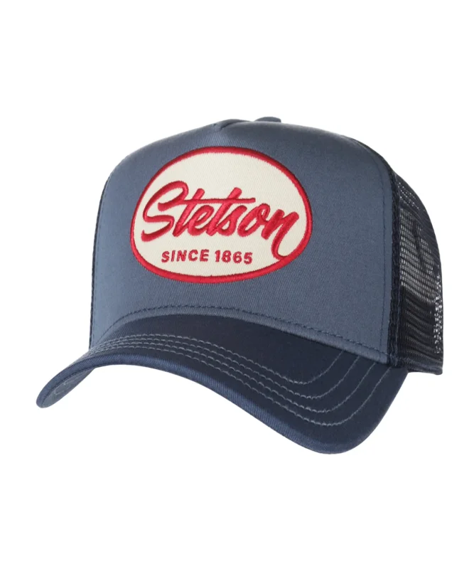 Stetson Trucker Cap Motorhaube | Blau