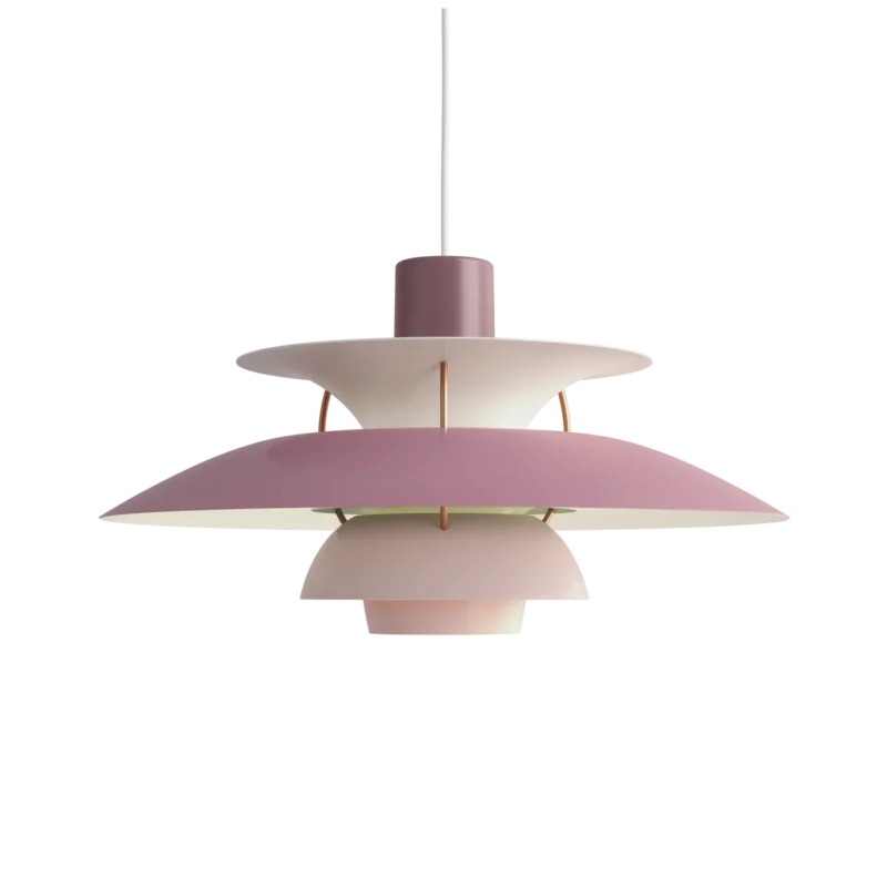 PH 5 Pendelleuchte, Hues of rose von Poul Henningsen