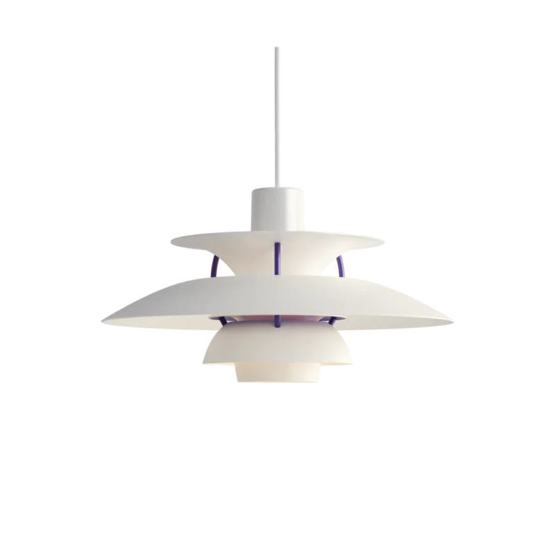 PH 5 Mini Pendelleuchte, Classic white von Poul Henningsen