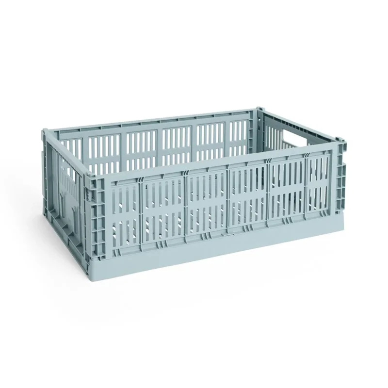 Colour Crate Large, Dusty Blue von HAY