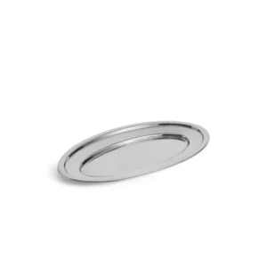 Essential Steel ovales Tablett von HAY