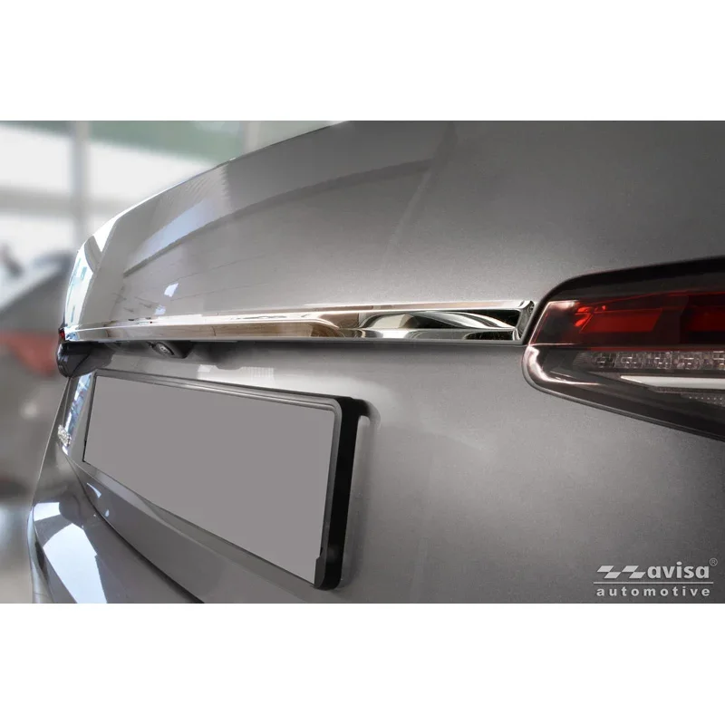 Avisa, Heckklappenverkleidung, Chrom-Edelstahl, passend für Skoda Superb IV Liftback (NZ3) (2024-)