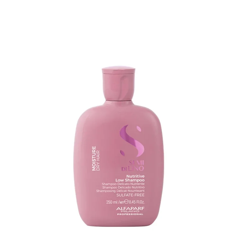 Alfaparf Milano Semi Di Lino Moisture Nutritive Low Shampoo 250ml - shampoo delicato nutriente per capelli secchi [all]