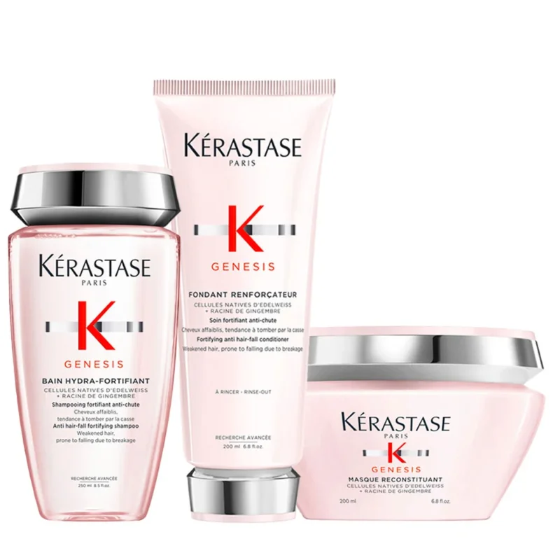 Kerastase Genesis Bain Hydra-Fortifiant 250ml Fondant Renforcateur 200ml Masque Reconstituant 200ml [all]