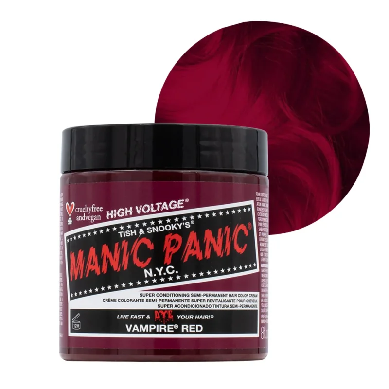 Manic Panic Classic Hig Voltage Vampire Red 237ml - crema colorante semi-permanente