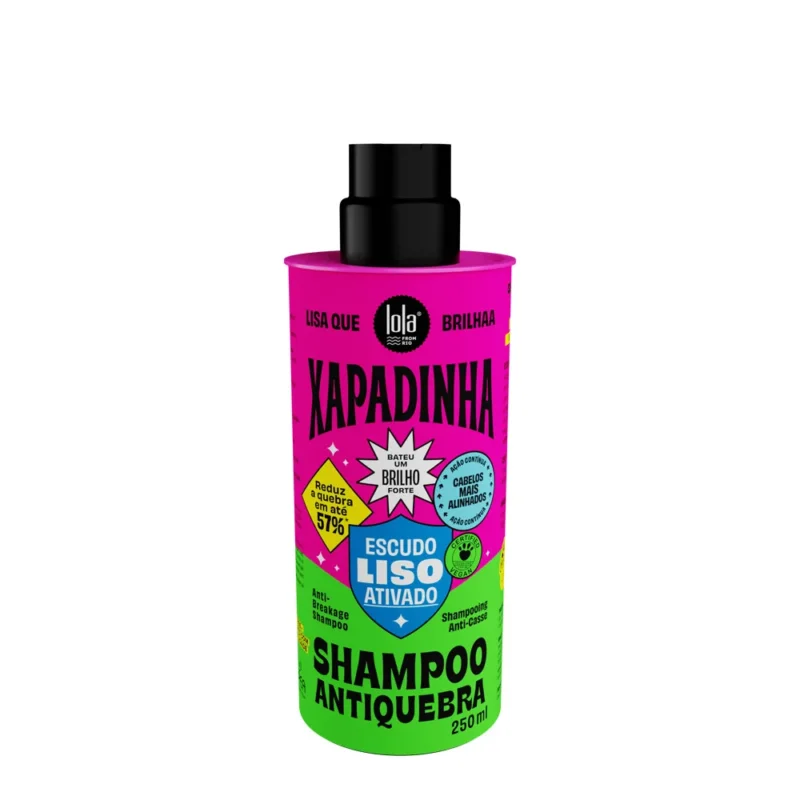 Lola From Rio Xapadinha Shampoo Antiquebra 250ml - shampoo anticrespo