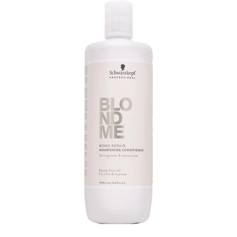 Schwarzkopf BlondMe Bond Repair Nourishing Conditioner 1000ml - balsamo nutriente riparatore