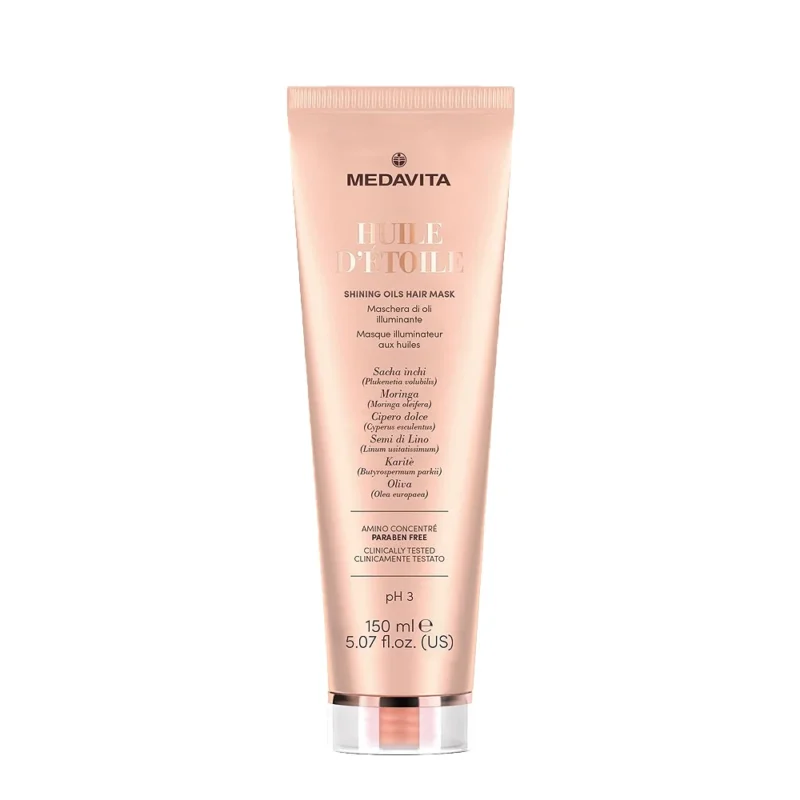 Medavita Huile D'Etoile Shining Oils Hair Mask 150ml - maschera di oli illuminante