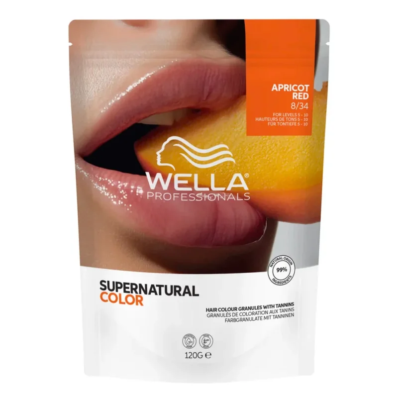Wella Professionals Supernatural Color Apricot Red 8/34 120gr - colore naturale semipermanente [all]