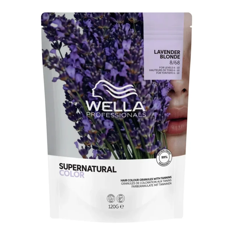 Wella Professionals Supernatural Color Lavender Blonde 8/68 120gr - colore naturale semipermanente [all]