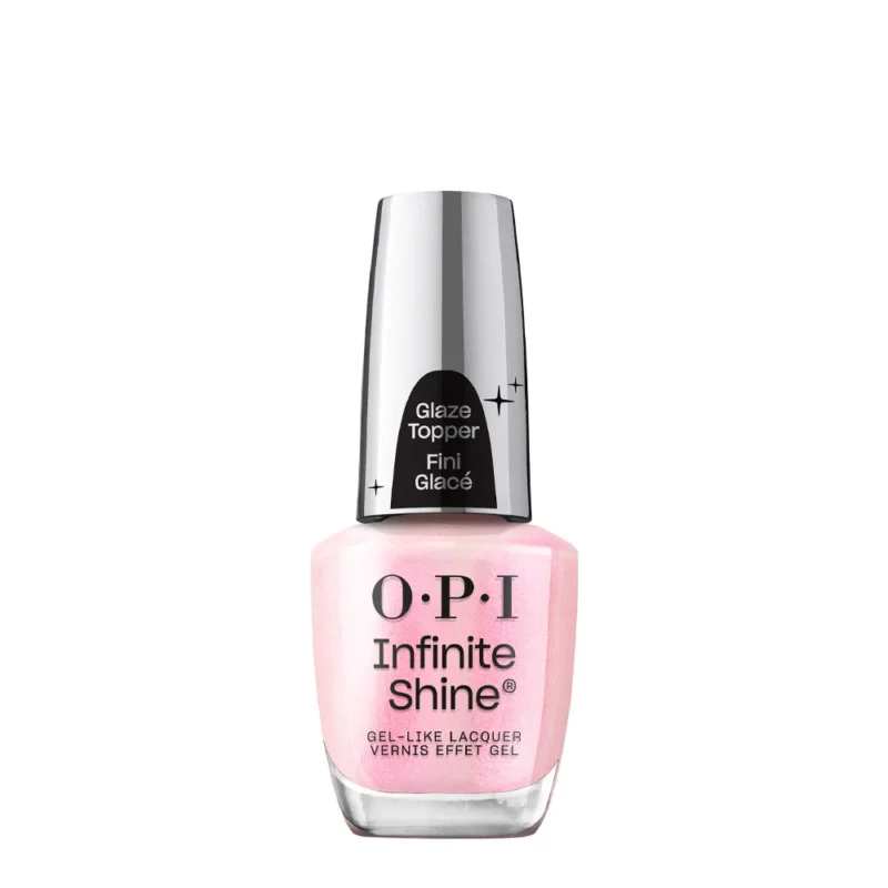 OPI Infinite Shine Glaze Toppers Donut Disturb 15ml - topper rosa trasparente [all]
