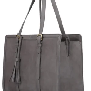 ECOSUSI Laptoptasche 15,6 Zoll Damen Aktentasche Groß vegan