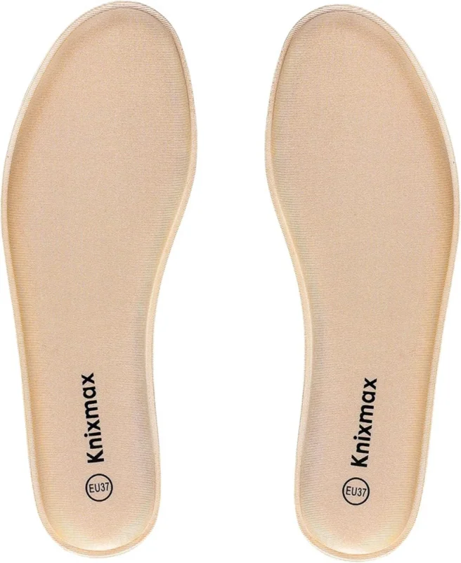 Memory Schaum Einlegesohlen Beige für Herren Damen 43 - Sport Freizeit