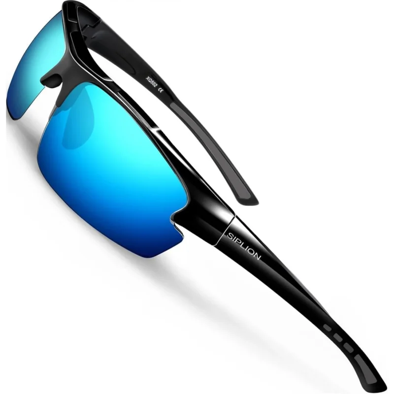 Herren Sonnenbrille Polarisiert UV400 Schutz TR90 Rahmen TAC