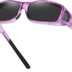 Polarisierte Sonnenbrille mit UV400-Schutz und Überbrille für